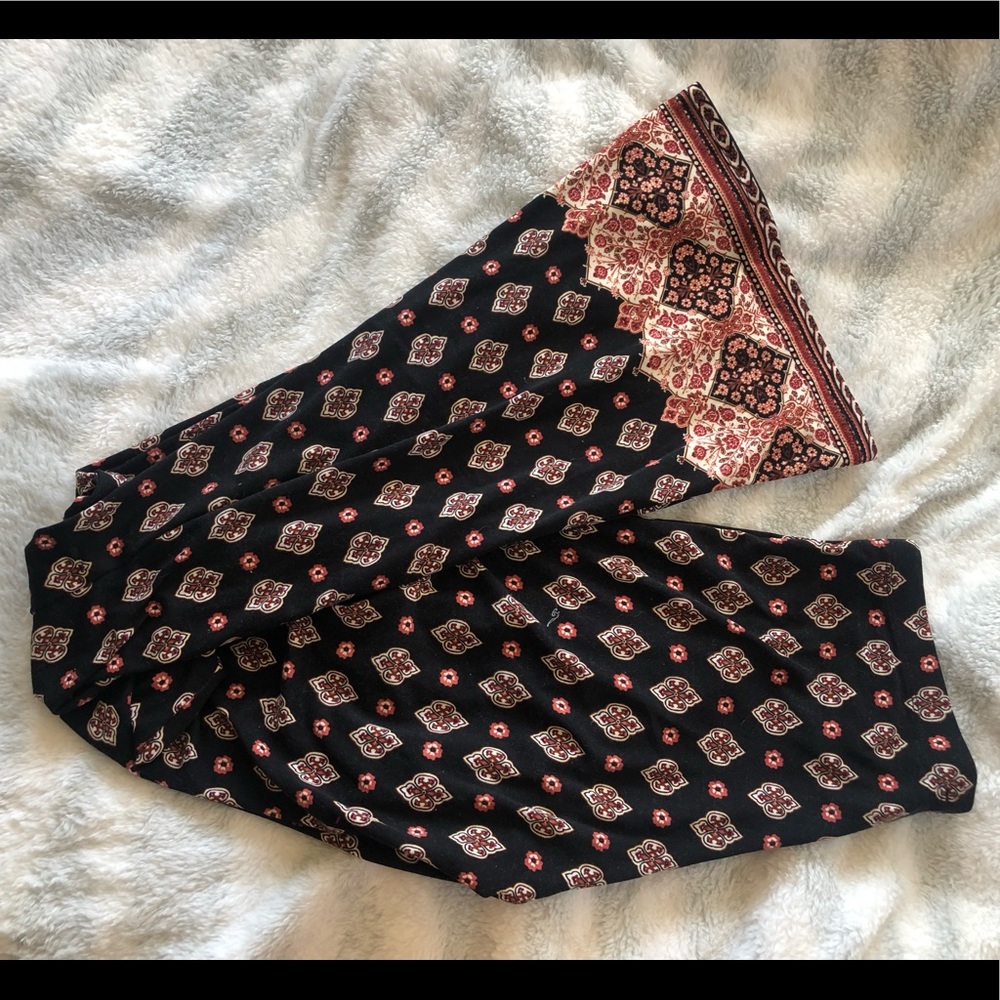 Forever 21 Flared Patterned Pants